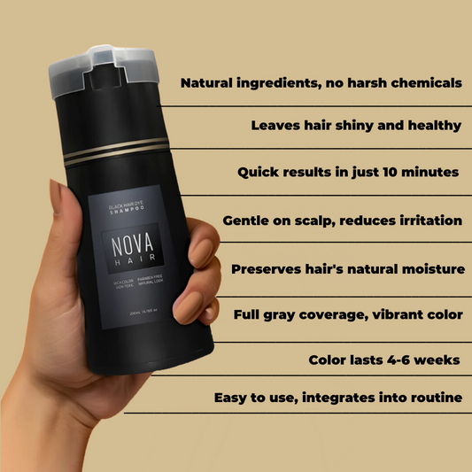 NovaHair Instant Dye Shampoo